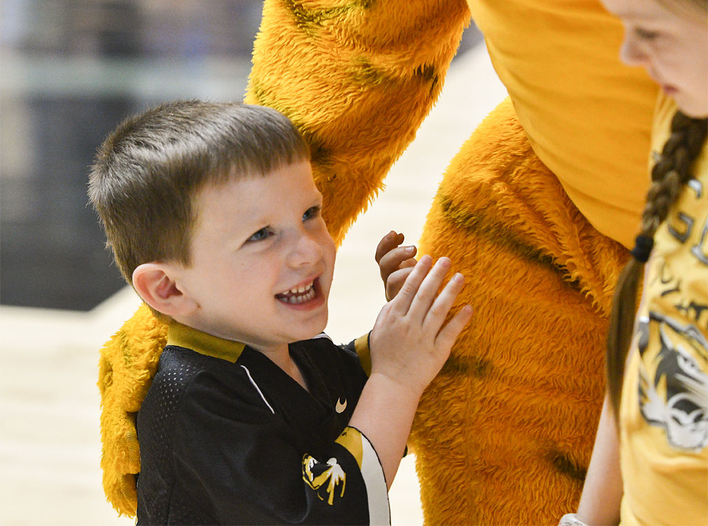 Gus Doenges and Chase Doenges say hello to Truman
